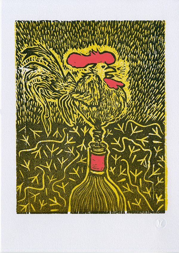 linogravure - impressions - typo - gravure - peinture